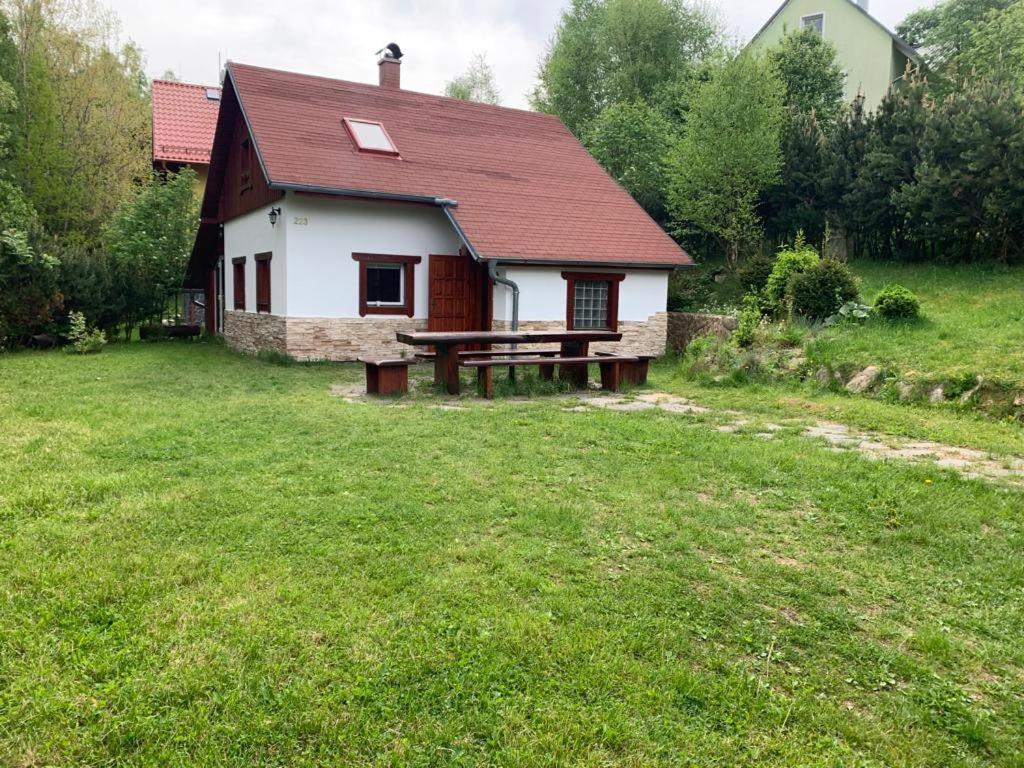 Hygge Chaloupka V Horach Villa Cesky Jiretin Luaran gambar